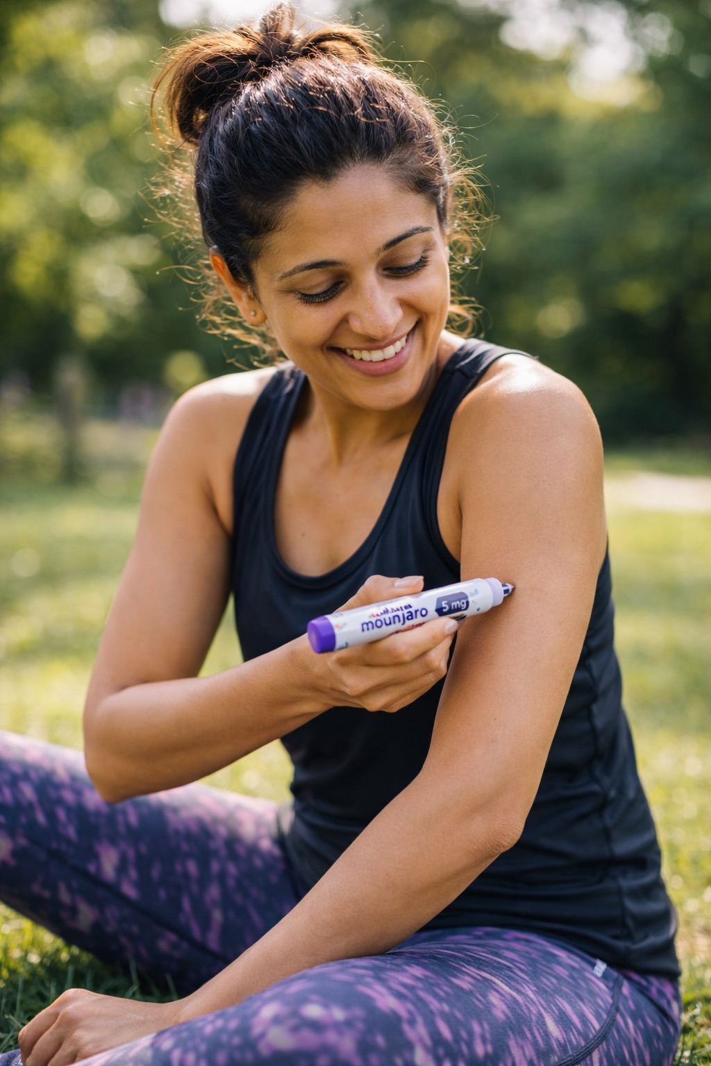 Happy woman enjoying life outdoors